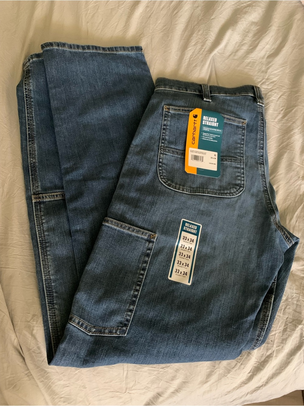 Carhartt Relaxed Straight Jeans - Denim Blue